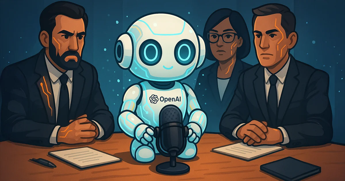 Ein OpenAI Roboter hilft im Meeting und hört mit